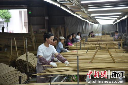 浙江麗水出臺穩生產政策 春節期間留崗紅包每人每天80元，助力竹制品加工產業發展