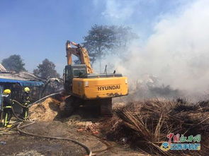 南城竹制品加工廠突發(fā)大火，消防官兵緊急撲救保安全